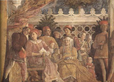 Andrea Mantegna The Gonzaga Family and Retinue finished (mk080 China oil painting art